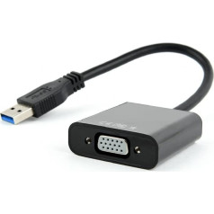 Adapteris usb 3.0 -> vga juodas