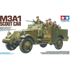 Plastmasas modelis m3a1 skautu auto