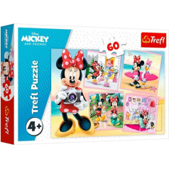 Mīklu 60 elementi cute minnie