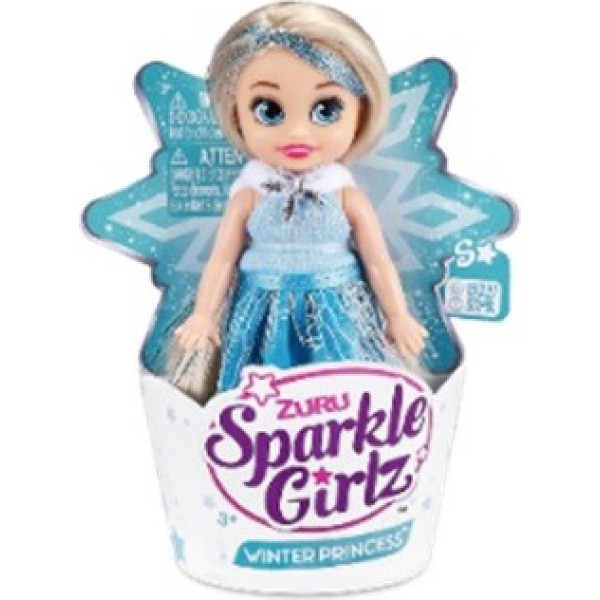 Zuru Sparkle Girlz 4,7 collu ziemas princese lelle kraton 48 gab.