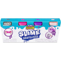 Zuru Oosh Fun Slime maza caurule 4 iepakojuma kartona kārba 6 gab.