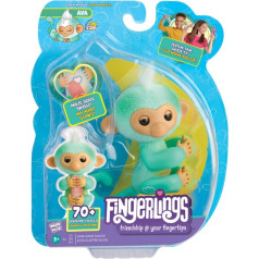 Fingerlings interaktīvā figūriņa pērtiķis zaļš un zils ava