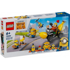 Minions bricks 75580 minions un banānu auto