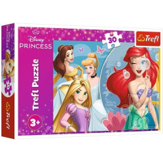 Puzzle 30 gabali skaistu dienu Disney princeses