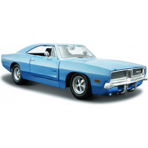 Kompozīta modelis dodge charger r/t 1/25 zils