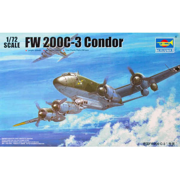 Plastmasas modelis fw200 c-3 condor