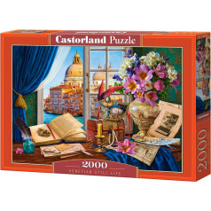 Puzzle 2000 elementi Venēcijas klusā daba