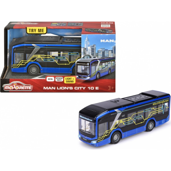 Majorette gs autobusu cilvēks lauva 22,5 cm