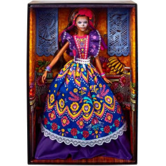 Barbie kolekcionāra lelles paraksts dia de muertos 2022