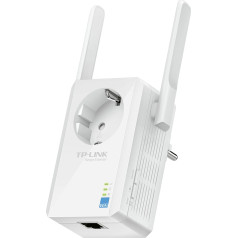 TL-WA860RE WiFi signāla pastiprinātājs ar barošanas kontaktligzdu, 300Mbps