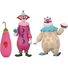 NECA — Killer Klowns no kosmosa — Toony Terror Slim & Chubby Pack of 2