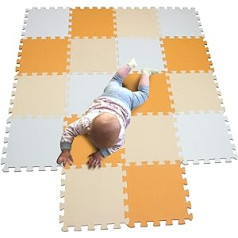 Mqiaoham Baby Floor Mat / Children’s Play Mat, Puzzle Design, Free from Harmful Substances