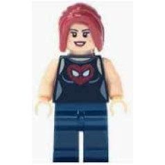 Lego Mērijas Džeinas Vatsones minifigūra Marvel Super Heroes no LEGO