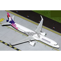 GeminiJets G2HAL1043 Hawaiian Airlines Airbus A321neo N205HA 1:200 Mērogs