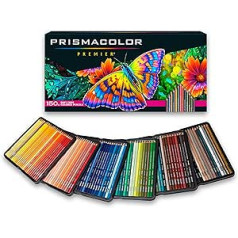 150 vienetų Prismacolor Premier spalvoti pieštukai, minkšta šerdis, 150