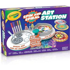 CRAYOLA Spin & Spiral Art Station