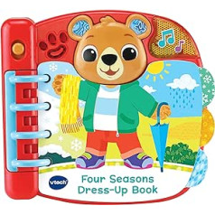 Vtech 558303 Four Seasons ģērbšanās grāmata