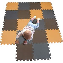 Mqiaoham Baby Floor Mat / Children’s Play Mat, Puzzle Design, Free from Harmful Substances