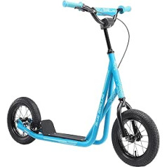 Blue Gorillaz Children's Kick Scooter for Boys and Girls from 6-7 Years | 12-Inch / 30.5-cm Scooter with Pneumatic Tyres