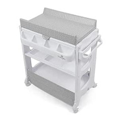 Babylo Smart Change with Bath Unit with Smart and Practical Storage, Mottled Grey, BL11966