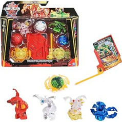 Bakugan 3.0 Battle Pack with 5 Balls (2 Special Attack Bruiser and Diamond Dragonoid and Three Core Balls) for Ages 6+