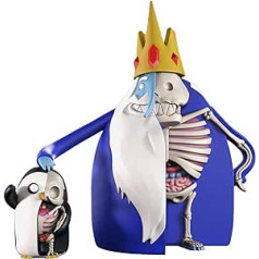 Mighty Jaxx Adventure Time Pack 2 figūriņas XXRAY Plus Ice King & Gunter 11-21 cm