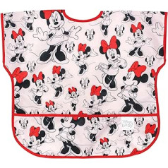 Bumkins Disney Baby Waterproof Junior Bib, Minnie Classic, 1-3 Years by Disney