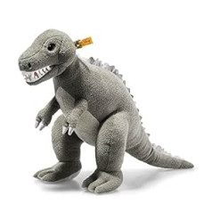 Steiff 067136 Thaisen T-Rex Dino mīļa rotaļlieta 45 cm pelēka