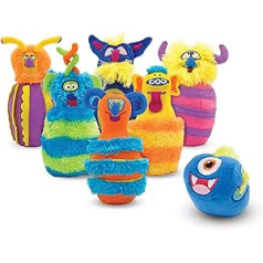 Melissa & Doug | Monster Bowling | Games | Travel Games | 3+ | Gift for Boy or Girl