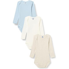 Petit Bateau Baby Boys' Bodysuit (Pack of 3)