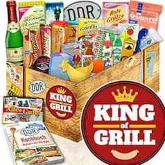 ostprodukte-versand King of Grill/DDR Pack of 24 / Birthday Gift Barbecue