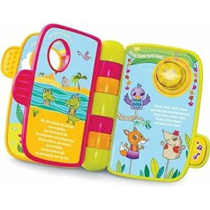 VTech 80-138365 MAZĀ APburtā grāmatiņa — MANI PIRMIE RĪMI Lives Babe, daudzkrāsains