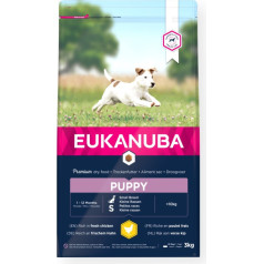 Eukanuba augantis mažos veislės šuniukas 3kg