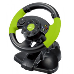 Esperanza EG104 vairas (PC, Xbox 360; juoda ir žalia)