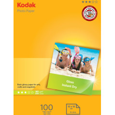 Kodak fotopapīra spīdums a6 180gsm (100 iepakojumi)