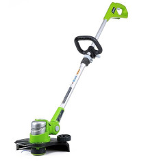 Greenworks 24v premium greenworks g24lt30mk2 žoliapjovė - pakrovėjas + 2ah baterijų rinkinys - 2100007ua