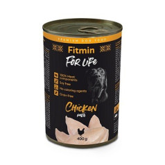 Fitmin for life chicken - wet dog food - 400 g