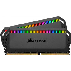 Memory ddr4 dominator platinum rgb 32gb/3200 (2*16gb) cl16 black