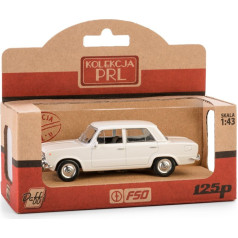 Daffi Vehicle of the Polish People's Republic Fiat 125p - white