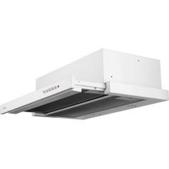 Akpo WK-7 Light 60 teleskopinis gaubtas po spintele baltas (265,5 m3/val.; 600 mm; baltas)