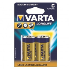 Alkaline batteries r14 (typec) longlife 2 pcs.