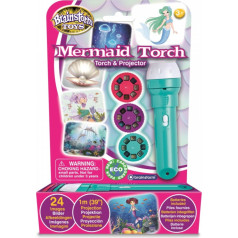 Mg Dystrybucja Brainstorm flashlight and projector - mermaid