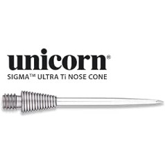Unicorn Sigma Ultra TI Nasenkegel, LP Grip, 28 mm, caurspīdīgs, viens izmērs