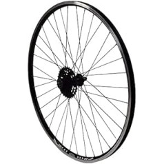 Redondo Shimano T3000 aizmugurējā riteņa disks 28 collu melns + 8 ātrumu kasete