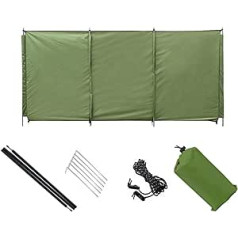 Bletilla Camping Wind Protection for Beach Foldable Wind Protection Screen Sun Protection Privacy Screen Frame Poles Sea Festival