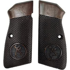 ZIB GRIPS Browning HP 14 pistoles rokturis ar rokām izgatavots no valrieksta koka Ars.042