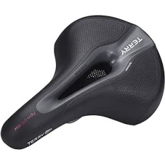 Terry Figura Gel Max GTC Women Comfort sieviešu velosipēda sēdeklis, melns