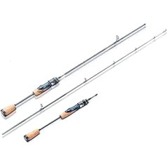 MiRoeFishing Spinning Rod Ultralight Spoonrod 1,80 m Wg.1-4g I Forele I Asaris I Plēsīgās zivis