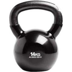 ZXQZ Fitnesa hanteles Kettlebells Čuguna Kettlebell Svars Krāsaini Vinila Kettlebells Visa ķermeņa treniņam un spēka treniņam, no 2 kg līdz 28 kg Rozā maza hantele