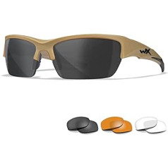 Wiley X WX Valor sporta brilles Vīriešu aizsargbrilles Saulesbrilles Taktiskās militārās Airsoft brilles Skriešanas brilles Riteņbraukšana Pārgājieni Makšķerēšana āra MTB brilles